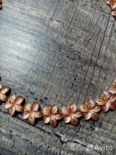 Золотое колье 585