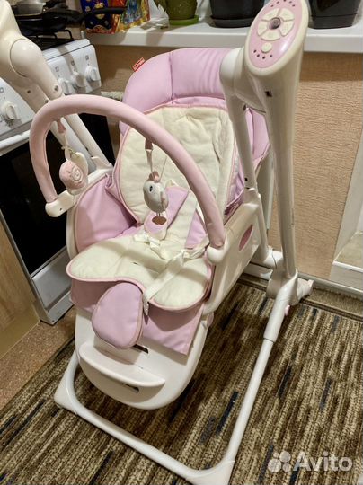Стульчик качели для кормления 3 в 1. 0+
