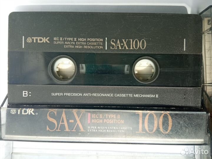 Аудиокассеты TDK SA-XS