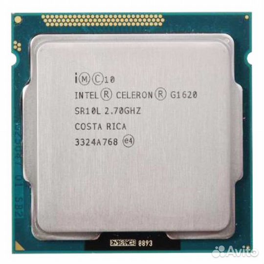 Процессор Intel Celeron G1620 (1155, 2.7Ghz, 2c/2t