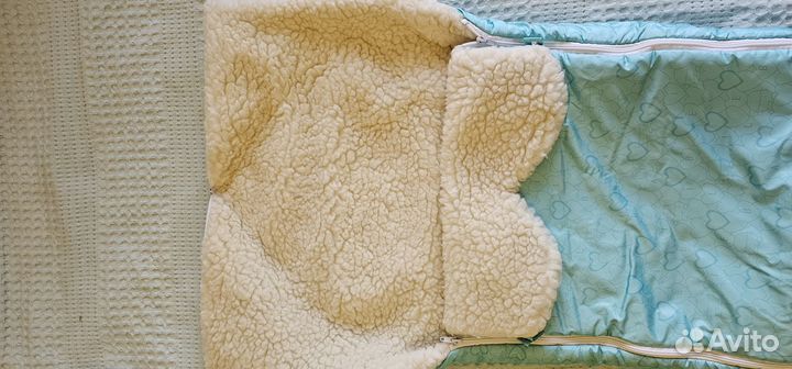 Зимний конверт в коляску