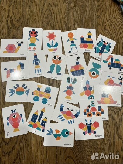 Деревянная мозаика (180 деталей)