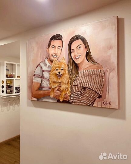 Печать на холсте