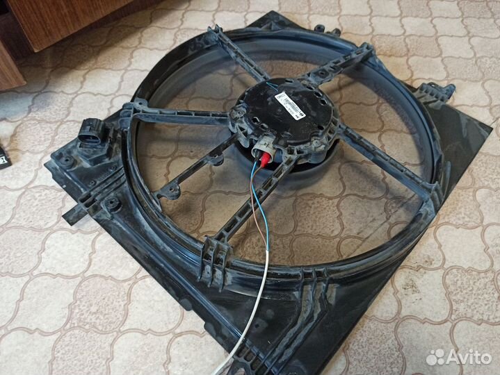 Вентилятор охлаждения Nissan Qashqai J11 Valeo