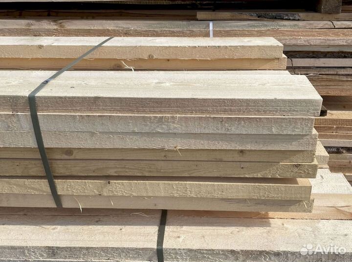 Доска обрезная 50х150х6000