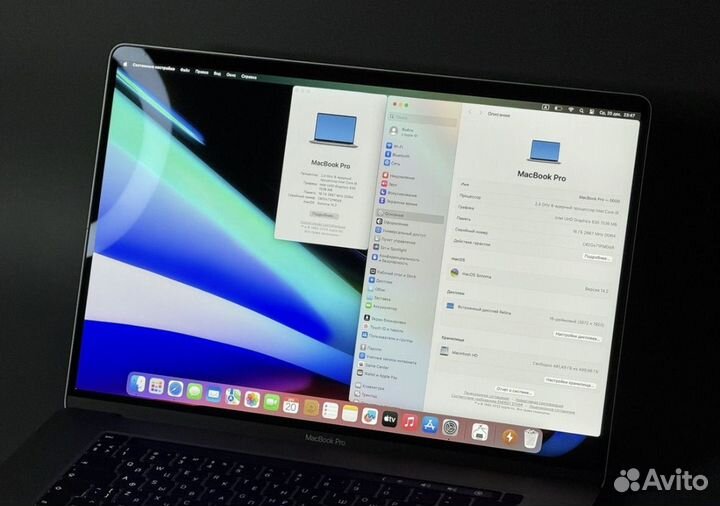 MacBook pro 16 (2019), 512 гб, i9, 2.4 Гц, 16 гб