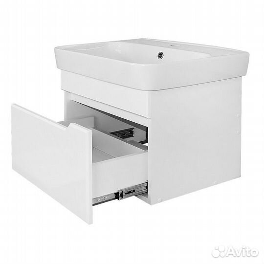 Тумба с раковиной подвесная 60см