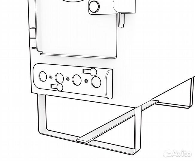 Печь для зимней палатки куб - Сталь 2 мм