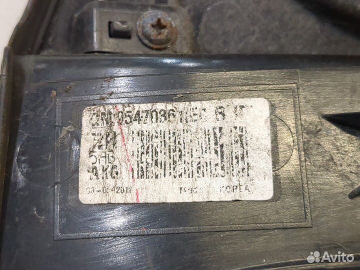 Фонарь (задний) Chevrolet Aveo (T300) 2011, 2012