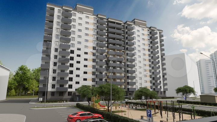 2-к. квартира, 55 м², 12/13 эт.