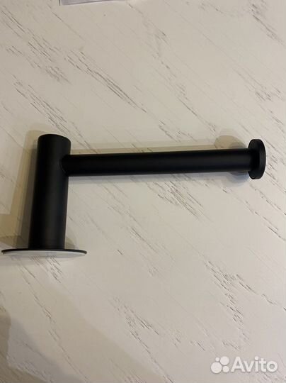 Держатель для т бумаги (черный хром) новый