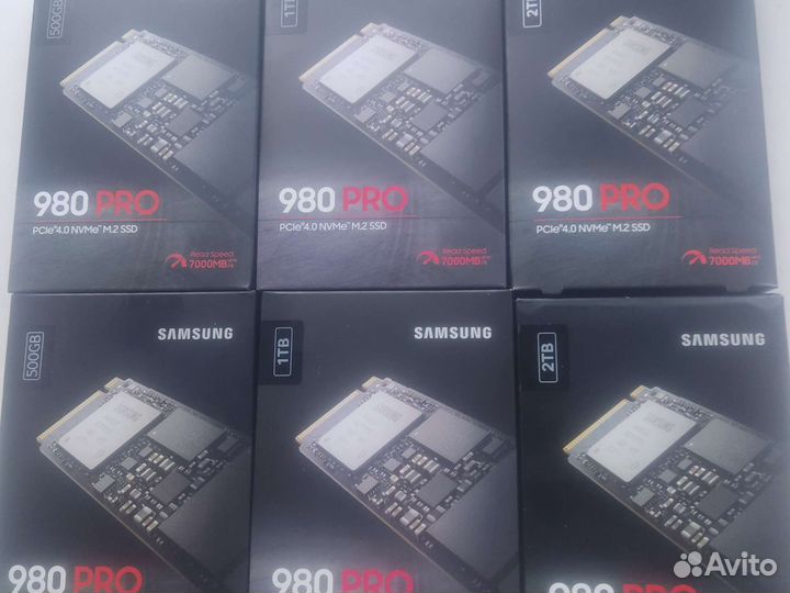 Ssd m.2 2280 nvme samsung 980pro 500gb,1tb,2tb