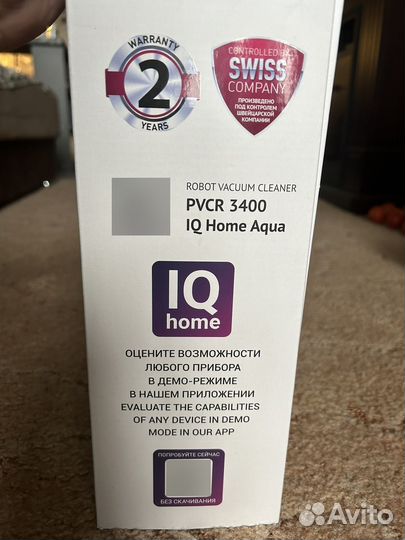 Робот-пылесос Polaris pvcr 3400 IQ Home Aqua