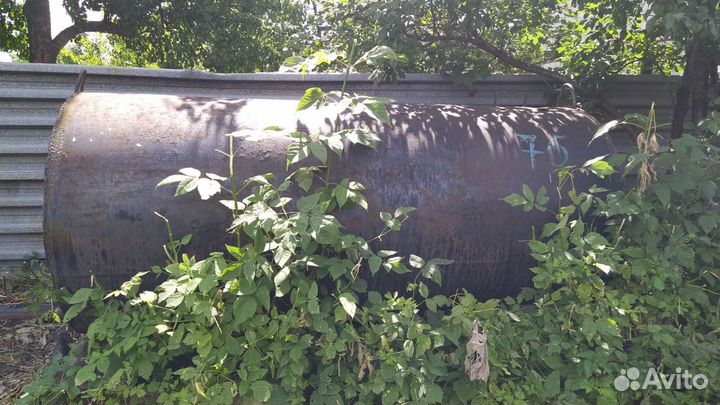 Ёмкость круглая для воды на дачу