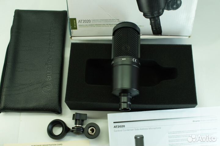 Микрофон Audio Technica ATR 2500USB и 2020