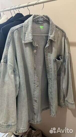 Джинсовая куртка рубашка ostin