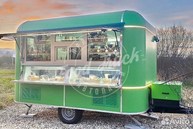 Фудтрак, торговый прицеп, автолавка