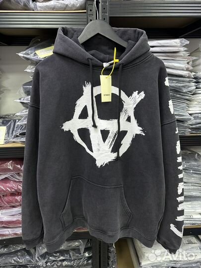 Худи Vetements anarchy oversize (новинка 2025)