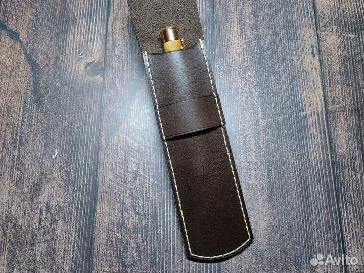 Чехол для ручек. Натуральная кожа