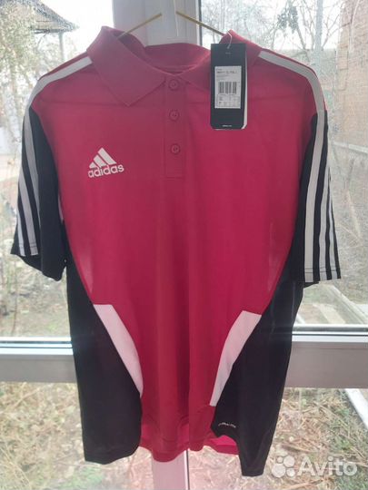 Футболка polo мужская adidas