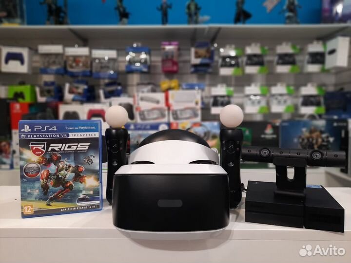 Шлем VR V.1 + 2 Move + Камера + Rigs VR