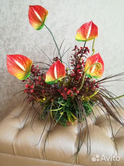 Икебана ручной работы