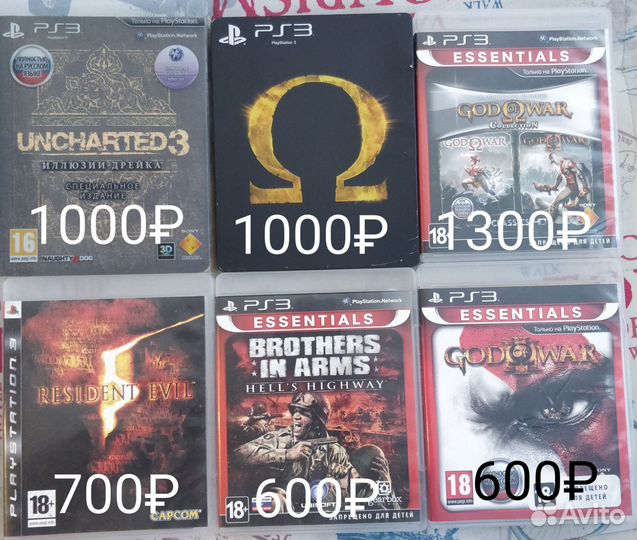 Игры для приставок ps3