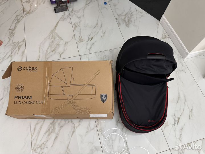 Коляска 2 в 1 Cybex Priam III шасси chrome-brown