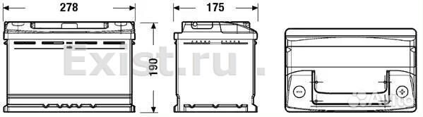 Аккумулятор exide