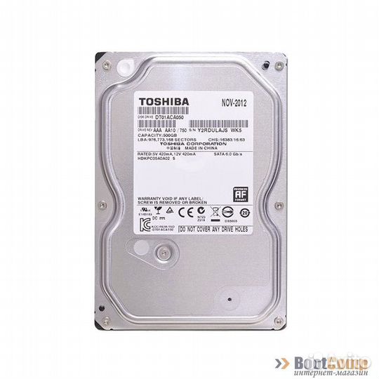 Жесткий диск 4000Gb (4TB) toshiba DT02ABA400