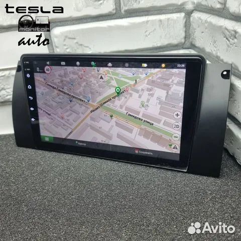 Магнитола на BMW E39 и X5 E53 9дюймов android 10