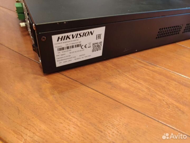 Ip видеорегистратор hikvision DS-7716NI-K4