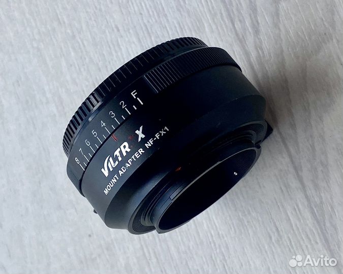 Адаптер Viltrox NF-FX1 с Nikon F на Fujifilm X