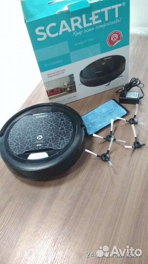Робот пылесос scarlett VC80R20