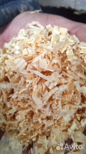 Опилки стружка в мешках