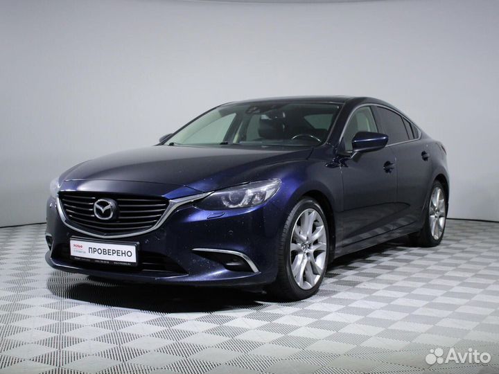 Mazda 6 2.5 AT, 2015, 145 521 км