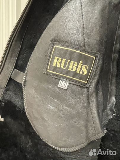 Дубленка натуральная женская длинная 48