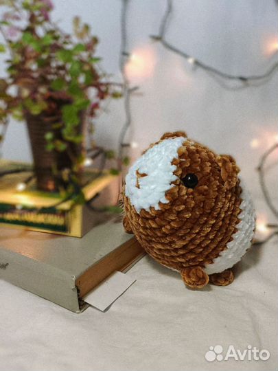 Морская свинка. Вязаные игрушки ручной работы
