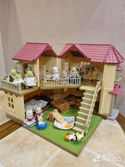 Sylvanian Families большой дом со светом