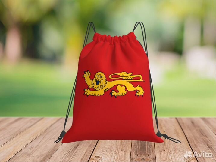 Мешки для обуви с именем спортшколы, опт