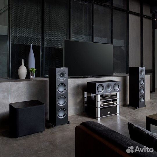 Акустика центрального канала KEF Q650c Walnut