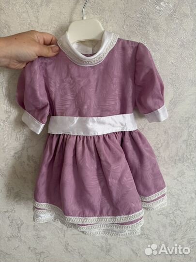 Платье для девочки 92