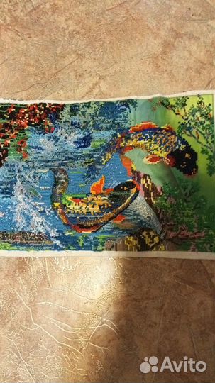 Картины вышитые бисером и крестом