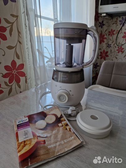 Пароварка блендер philips avent 4 в 1