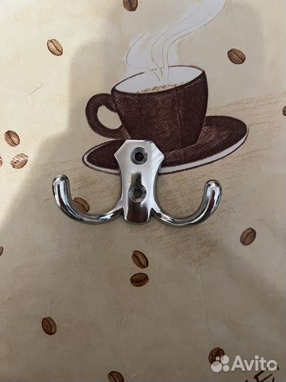 Крючки двухрожковые 15шт