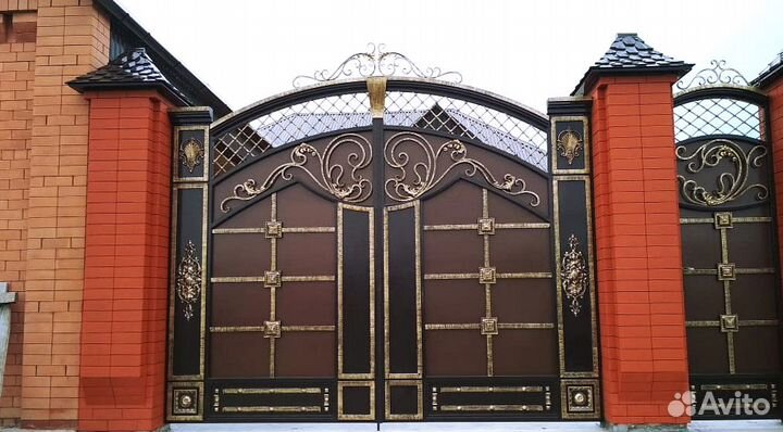Кованые ворота