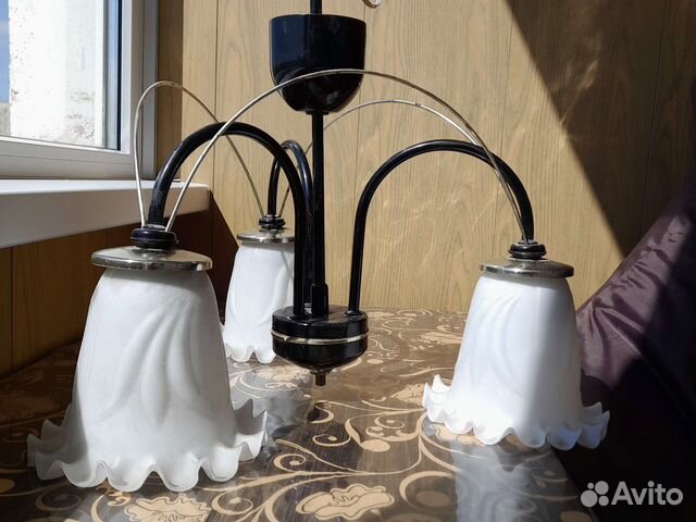 Люстра потолочная бу