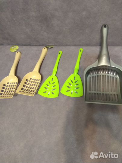 Миски, игрушки для кошек, совок