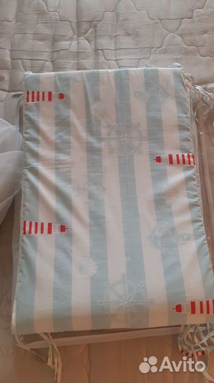 Бортики в детскую кроватку бу