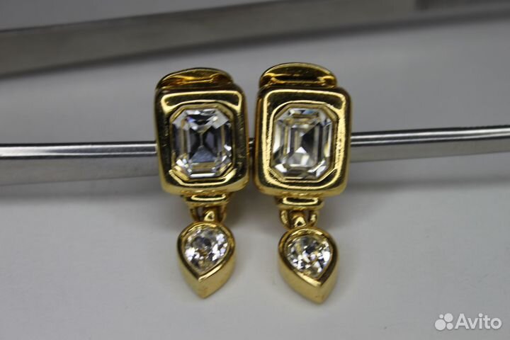 Винтажные клипсы от Lady Remington. Клеймо LR